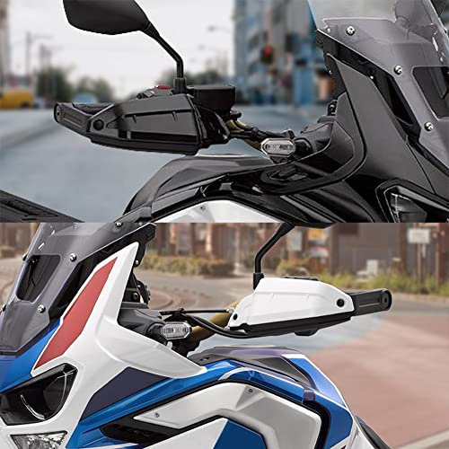 Dual-Sport Motorrad CRF1100L Teile 20-23, Handschutz Handbürstenschutz Windschutzscheibe Schutzfolie für CRF 1100 L CRF 1100L Africa Twin Adventure ADV. Sports 2020 2021 2022 2023 (rot)