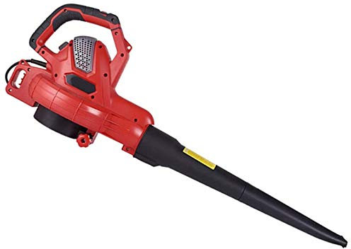 lkpqdwqz Soffiatori Aspirapolvere per Foglie da Giardino Trituratore Elettrico con Filo Aria Portatile 6 velocità variabile per la Pulizia del Cortile Spazzaneve 3000 W (Cavo 30 m