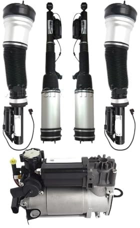 For Mercedes W211 W220 S211 S430 S600 S430 S500 Vorne Hinten Links Rechts Luftfederbeine Luftfederung Kompressor Pumpe 2113200304