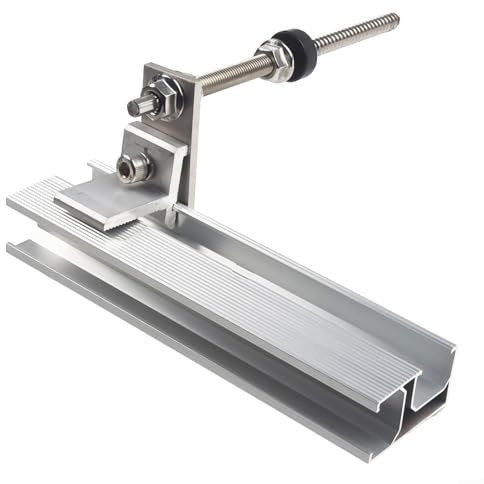 Einschienen-Kletterer-Set mit M10x200 Edelstahl-Schraubschienenhalterungen, effizient und sicher