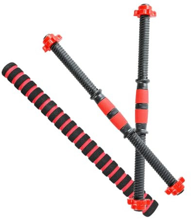 OSOLADY Kurzhantelstange 40cm Stahl Mit Schaumpolster Hantel Verbindungsstange Für Fitnessgerät Und Krafttraining Zuhause