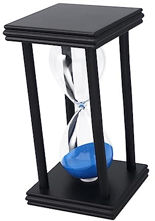 OKUMEYR Wooden Hourglass Timer Sandglass Clock Tea Timer Home Decoration Supplies Clock Decoration for Study Living