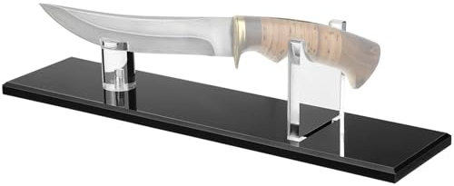 GTFYUDGH Soporte para cuchillos de acrílico, Soporte para cuchillos de acrílico, Soporte expositor para navajas de bolsillo transparente, Soporte de exhibición, almacenamiento y exhibición de
