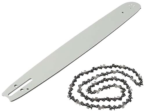 Chainsaw Chain and Chainsaw Bar Replacement Bar & Chain Combo Replacement Saw Parts Kit