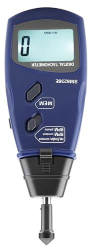 Akozon varvräknare DT6236B LCD testare ny automatisk datalagring håll fotoelektrisk hastighetsläge professionell varvräknare tach effektivt mätavstånd 50 mm ~ 500 mm stor
