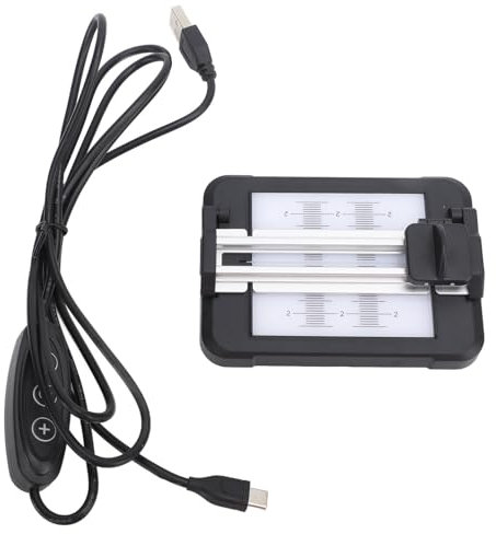 Taglierina per Pellicola con Pannello Retroilluminato Regolabile a 11 Livelli di luminosità per Strisce di Pellicola in Formato 35 Mm 120/135