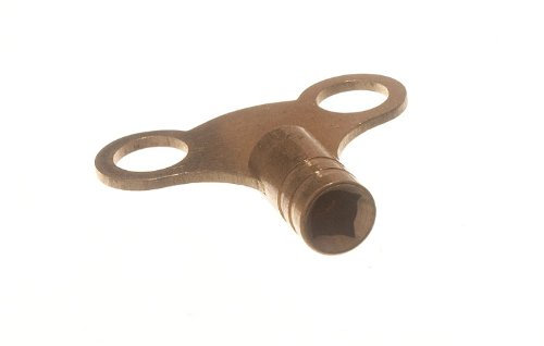 3 X Easy-Grip Brass Radiator Air Lock Releasing Keys for Efficient Heating