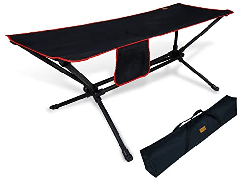 CCLIFE Amaca da campeggio con struttura per esterni, 4,5 kg, portata 100 kg, con borsa per il trasporto