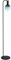 Eglo Lampadaire Cranley 1, luminaire sur pied minimaliste, lampe de salon en métal noir, avec interrupteur, douille E27 pour ampoules décoratives