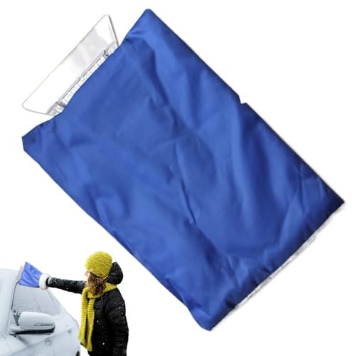 Dtaigou Eiskratzer mit Handschuh, wasserdicht, effizient, Eiskratzer – warmer, feiner und kompakter Eiskratzer-Handschuh für Familie, Freunde, Kollegen, Weihnachten, Geburtstag, Neujahr