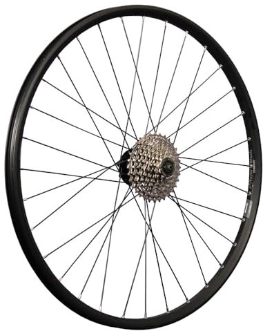 27,5 Zoll Laufrad Hinterrad geöst Shimano Cues FH-QB400 6L Disc Set mit 8 Fach Kassette