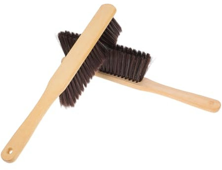 Brosse de Cheminée à Long Manche en Bois Lot de 2