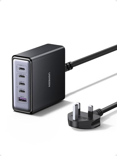 UGREEN 65W 5-Port USB C GaN Charger Station