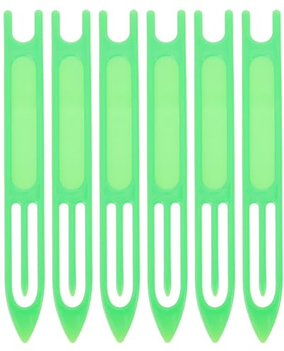 iplusmile 6piezas Aguja para Reparar Redes De Pesca Grande Herramienta De Plástico Resistente para Manualidades Proyectos De Bricolaje Reparación De Mallas y Redes De Pesca