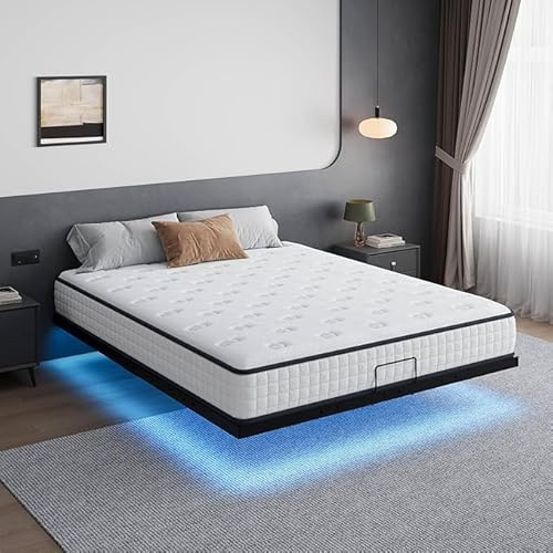 DEWINNER Matelas 90x190 cm, Mousse à Mémoire de Forme Haute Densité,Matelas 1 Personne 90x190，Fermeté Moyenne,Épaisseur 22cm,Hypoallergénique,Sommeil Isolé,7 Zones,Réversible à Deux Faces Utilisables