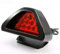 Riloer Car Rear Brake Light, 12v Universal 12 LED Third Stop Light, Third Brake Light, Strobe Flash Fog Tail Lamp, Red Light,Suitable for Vehicles,Vans, Trucks, Suvs, Trailers, And Motorcycles