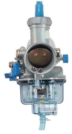 carburador de desbrozadora de gasolina Para CG125 150cc 175cc 200cc 250cc motocicleta Dirt Bike ATV para Quad Go accesorios para Kart carburador PZ27 de(PZ27 Hand Choke Blue)