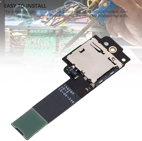 Jectse Vassoio per Lettore di Slot per Schede di Gioco, Scheda per Lettore di Schede di Memoria Adatta per Console di Gioco Portatile, per Kit di Riparazione per Console di