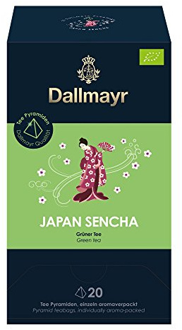 Dallmayr Teepyramide Japan Sencha Bio, 1er Pack (1 x 50 g)