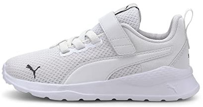 PUMA Anzarun Lite Ac+ Ps Unisex Kinder Sneaker, Puma White Puma White, 34 EU