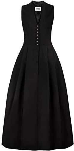 Stockerpoint Women's Dirndl Akina Dress, Schwarz, Standard