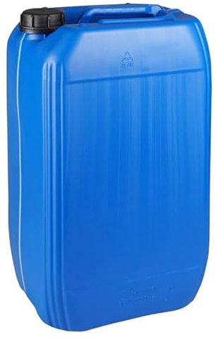 Jerrycanshop - Tanica Impilabile da 25 Litri per Carburante, Acqua e Benzina - Plastica HDPE, DIN61, Senza BPA - Blu