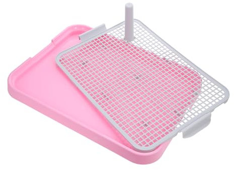 HAPINARY Indoor Hundetoilettenschale Mesh Praktische Trainingslösung Für Und Kleine Hunde Einfach Zu Reinigen Spritzwassergeschützt Geeignet Für Hundgrößen Langlebiges Material