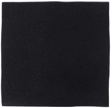 Happyyami Filterpad 50x50x4cm Schwarzer Aquatic Filterschwamm Für Meer- Und Süßwassertanks