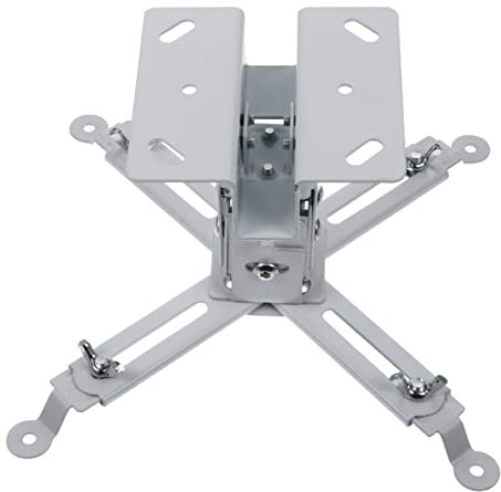 TEHAUX Ceiling Mount Projector Stand Extendable Bracket for Projectors High Strength Steel Easy Cable Management