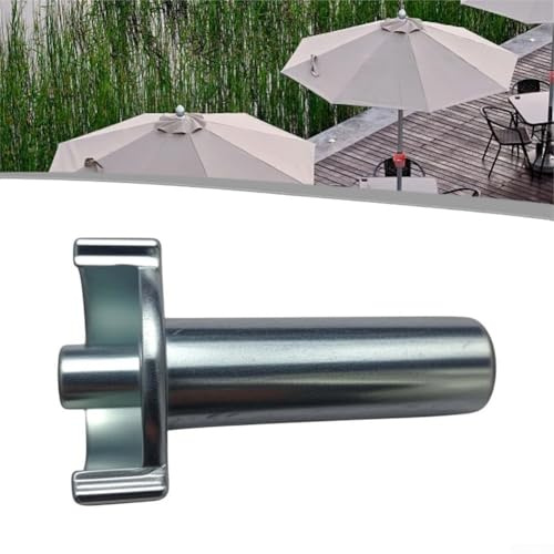 Cigüeñal de repuesto para sombrillas de patio, construcción de metal para un apoyo fiable, adecuado para patio, piscina y jardín al aire libre paraguas