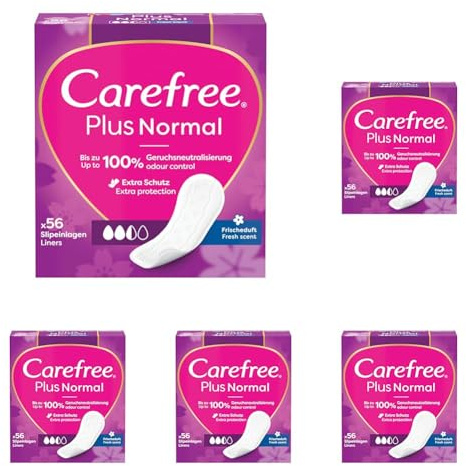 Carefree Plus Original Fresh 56 (Packung mit 5)