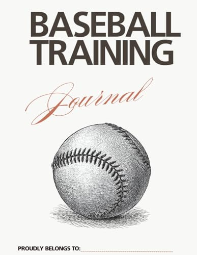 Baseball Training Journal: 8.5x11” Paperback