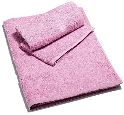 Asciugamano con Ospite in Cotone Minorca Caleffi Confetto