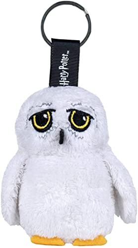 HARRY POTTER Porte-clés PELUCHE Hedwig Hibou - Hauteur 10cm - Warner Bros Wizarding World