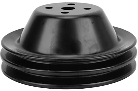Wasserpumpe Riemenscheibe, SWP Kurze Wasserpumpe Riemenscheibe Doppelnut Ersatz für SBC 262 327 400 Motor