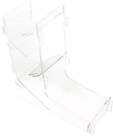 BESTonZON Torre Dadi Trasparente Portatile Per Giochi Da Tavolo e Ruolo Organizer Pratico e Durevole Per Party Accessorio Facile Da Pulire Per Intrattenimento Indoor