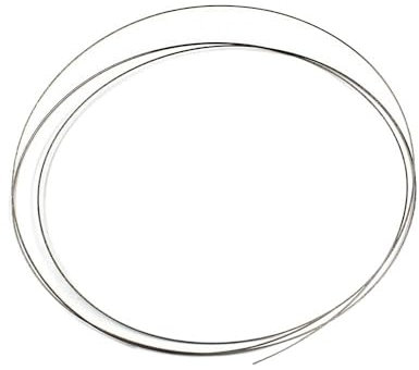 Scie à fil de diamant de précision, fil de diamant super fin, outil de coupe de fil de scie multifonction de 1 mètre de long for pierre de verre 1 pièce(0.1mm)