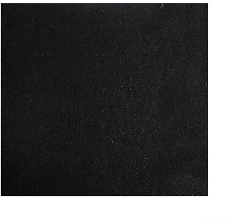 1 m x 1 m x 3 mm fläktaktivt kolfilter, luftkonditioneringsfilter bomull, för kolarket passar spiskåpor ugnsfilter, matcykelfilter