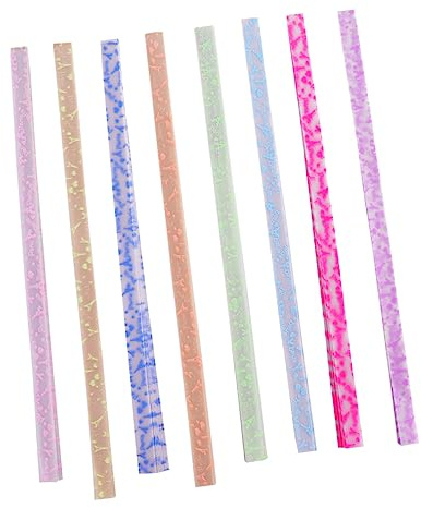 OSALADI 480 Pezzi Carta Stella Flessibile Luminescente per Fai da Te Carta Decorativa in Vari Colori per Creazioni Design Torre