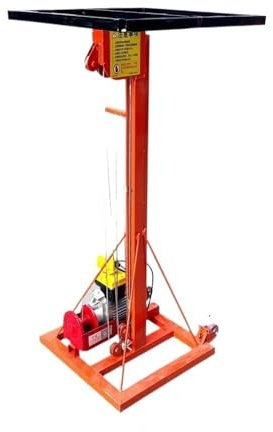 Montacargas Plataforma elevadora pequeña, refugio contra la lluvia, conducto de ventilación, instalación aire acondicionado, ascensor Plataforma elevadora de materiales