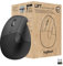 Logitech Lift for Business Gauche, Souris Ergonomique Verticale pour Main Gauche, sans Fil, Bluetooth ou Logi Bolt USB sécurisé, silencieuse, certifiée Partout, Windows/Mac/Chrome/Linux - Graphite