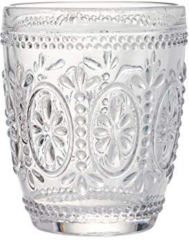 Imperial - Juego de 6 vasos de agua de cristal transparente, 295 ml