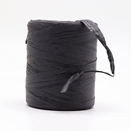 LINOC 180M/hilado orgánico de paja para tejer sombreros de verano bolsas caja de regalo embalaje cuerda de guita de papel de embalaje