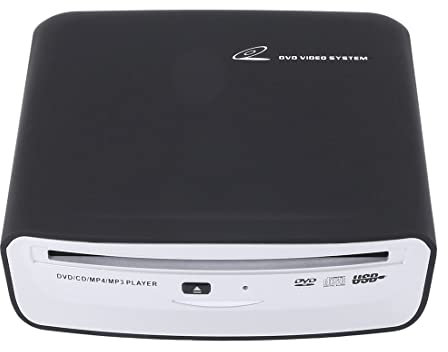 Qusedwey Auto SUV Stereo Radio Dish Box Lettore CD/DVD Interfaccia USB per lettore Android Radio Accessori Nero