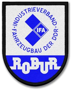Patch VEB Robur IFA LKW DDR Abzeichen Emblem Aufnäher Deutsche #43280