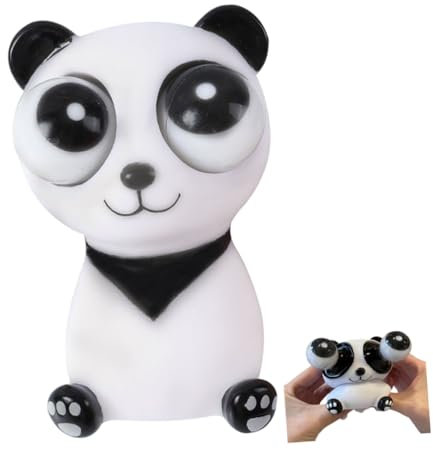 VICASKY Kleines Panda Sensorisches Quetschspielzeug Stressabbau Spielzeug für Kinder Party Geschenk Lernspielzeug