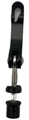 PJQUEKAIPJ bike seat clamp Bike Scooter Quick Release Clamp M6x55mm M8X60mm Folding Bike Adjustable Bolt Bicycle Seat Post Clamp Pipe Screws bike seat clamp quick release(M6x55MM black)