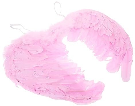 CATIEBYE Engelsflügel Kinderkostüm Zubehör Federflügel Für Halloween Weihnachten Karneval Für Bühnenaufführungen Und Cosplay Einteiliges