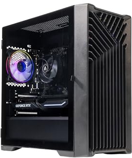 GTR Gaming PC | Ryzen 5 5500 | RTX 5060 8GB | 16GB DDR4 3600MHz RAM | 1TB NVMe SSD | 650W PSU | Windows 11 | WiFi | ARGB Gaming Case