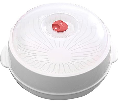 OFFSCH Mikrowellen-dampfgarer Für Lebensmittel Küchen-reisgericht-dampfgarer Mit Deckel Vielseitiger Dampfgarer Für Fisch Und Knödel Praktisch Und Einfach Zu Verwenden